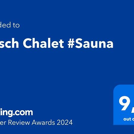 Hirsch Chalet #Sauna Lechbruck Buitenkant foto
