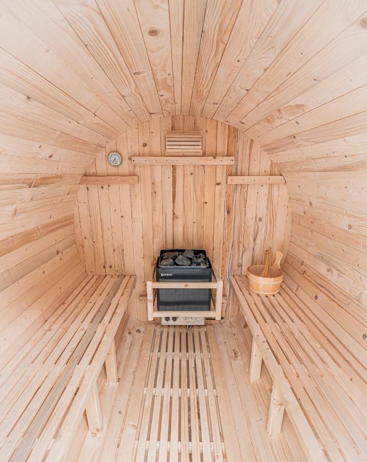 Hirsch Chalet #Sauna Lechbruck Buitenkant foto