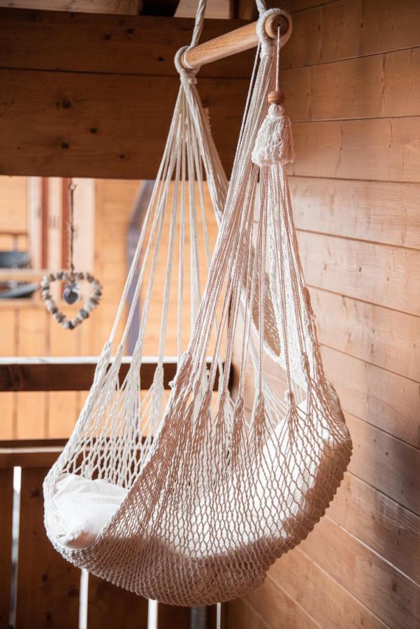 Hirsch Chalet #Sauna Lechbruck Buitenkant foto