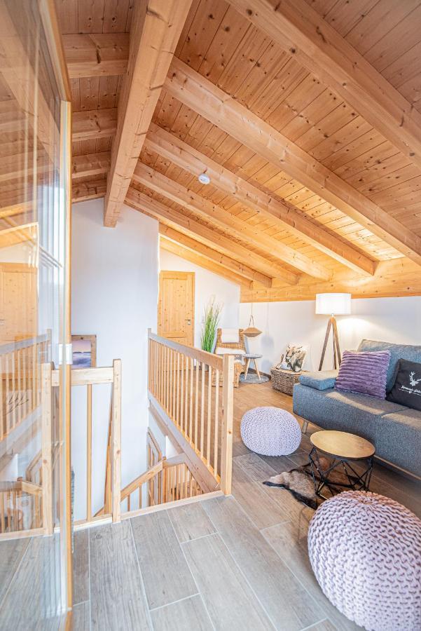 Hirsch Chalet #Sauna Lechbruck Buitenkant foto