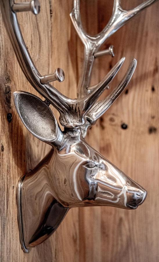 Hirsch Chalet #Sauna Lechbruck Buitenkant foto