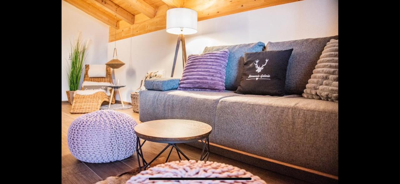 Hirsch Chalet #Sauna Lechbruck Buitenkant foto